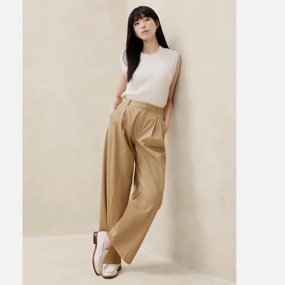 Banana Republic Pleated Trouser